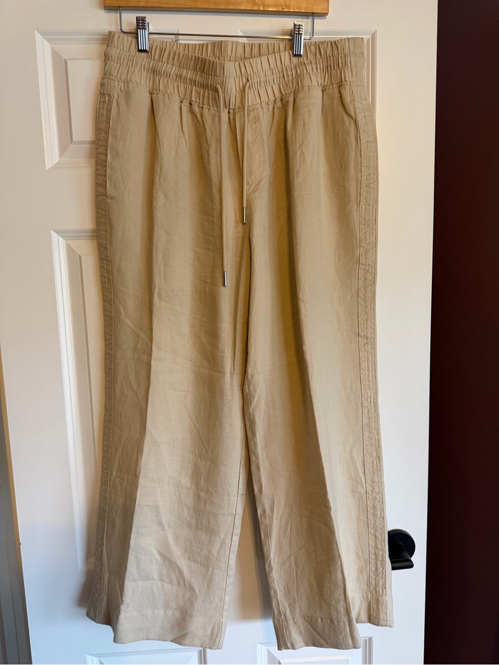 Quince 100% European Linen Wide Leg Pants